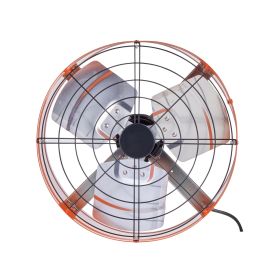 Gable Mount Fan, 15 Inch Attic Exhaust Fan with Adjustable Thermostat & Outer Mesh, 1650 CFM House Ventilator Cools Up to 2360 Sq.Ft