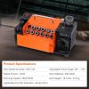 Drill Bits Sharpener, MR-13A End Mill Grinder Sharpener 3-13mm, 95° to 135° Point Angle Adjustable Drill Bit Re-Sharpener
