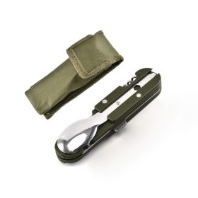 Multifunctional Outdoor Camping Detachable Folding Tableware (Type: Style B, Color: As pic show)