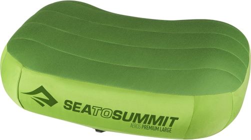 Thick Camping Memory Foam Pillow, Compressible & Ultralight Travel Pillow for Backpacking - Ergonomic Neck & Lumbar Support for Side Sleepers (size: Lime   Large)