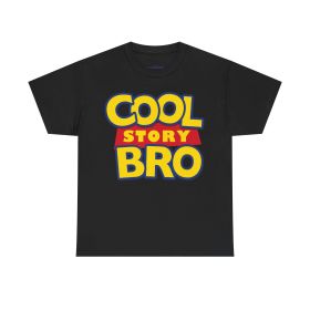 Cool Story Bro Mock Premium T-Shirt (Color: black, size: M)