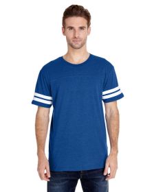 Men's Football T-Shirt - BLACK/ WHITE - 2XL (Color: VN ROYAL/ BD WHT, size: XL)