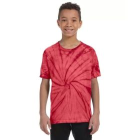 Youth 5.4 oz. 100% Cotton Spider T-Shirt - SPIDER ORANGE - XS (Color: SPIDER RED, size: L)