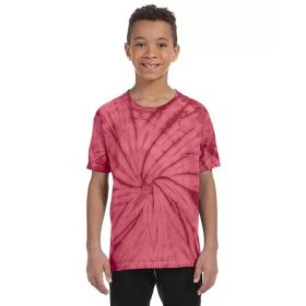 Youth 5.4 oz. 100% Cotton Spider T-Shirt - SPIDER ORANGE - XS (Color: SPIDER CRIMSON, size: L)