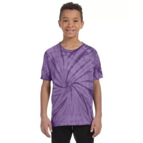 Youth 5.4 oz. 100% Cotton Spider T-Shirt - SPIDER ORANGE - XS (Color: SPIDER PURPLE, size: M)