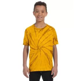 Youth 5.4 oz. 100% Cotton Spider T-Shirt - SPIDER ORANGE - XS (Color: SPIDER GOLD, size: S)