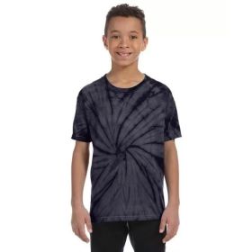 Youth 5.4 oz. 100% Cotton Spider T-Shirt - SPIDER ORANGE - XS (Color: SPIDER NAVY, size: XS)