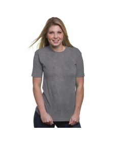 Unisex Union-Made T-Shirt - BLACK - S (Color: DARK ASH, size: 4XL)
