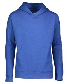 Youth Pullover Fleece Hoodie - BLACK - XS (Color: VINTAGE ROYAL, size: XL)